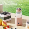 USB Wireless Thermostatic Water Cup Baby Portable Kettle