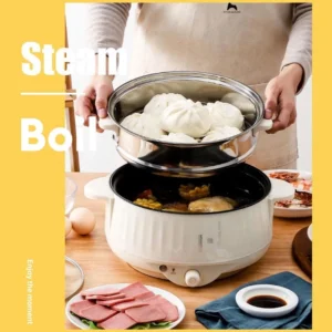 7L Electric Pot For Steaming & Boiling