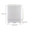 my-11134207-7qukx-les2tv6oxjmde7.webp Midea Twin Tub Washer Semi Auto Washing Machine Promo MSW 9008P