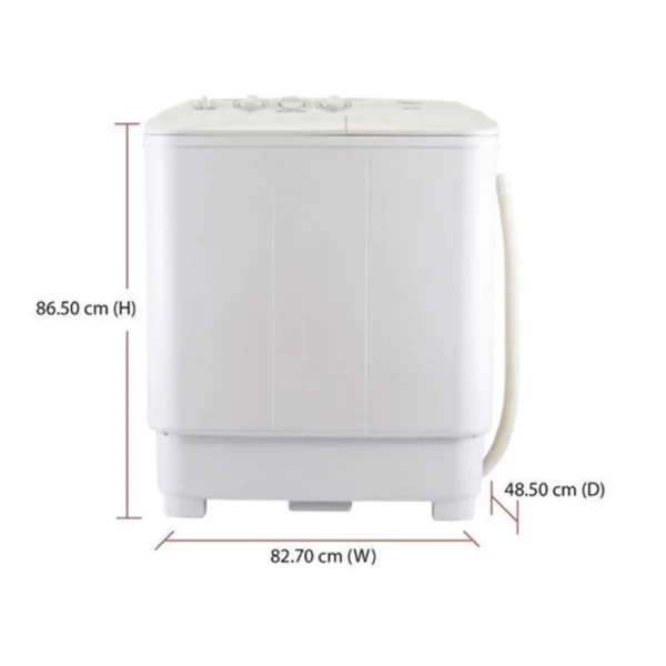 my-11134207-7qukx-les2tv6oxjmde7.webp Midea Twin Tub Washer Semi Auto Washing Machine Promo MSW 9008P