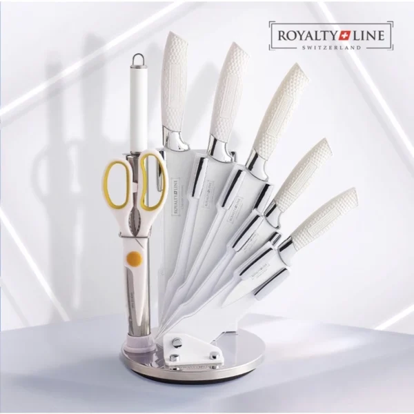 sg-11134201-22110-l9x0se3q8fjv7c.webp Royalty Line 8 Piece Stainless Steel Knife Set With Stand